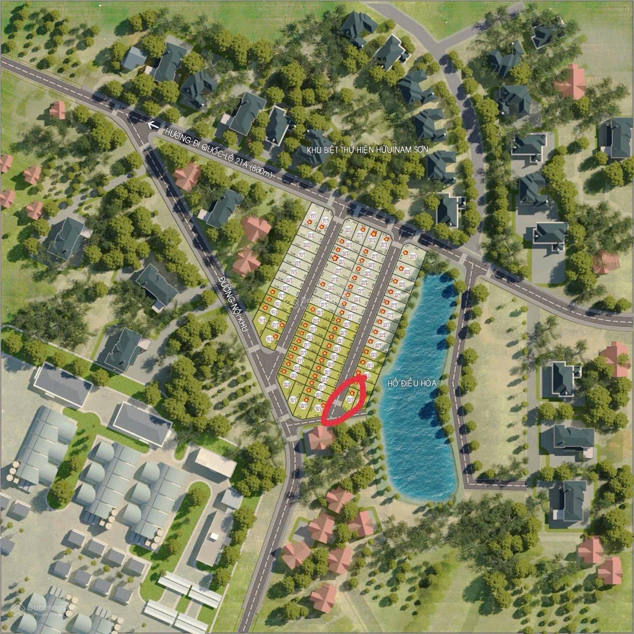 Bán đất Đồng Trạng Cổ Đông - Sơn Tây khu biệt thự Nam Sơn 65.5m2 giá 2.x tỷ LH 0977 514 ***