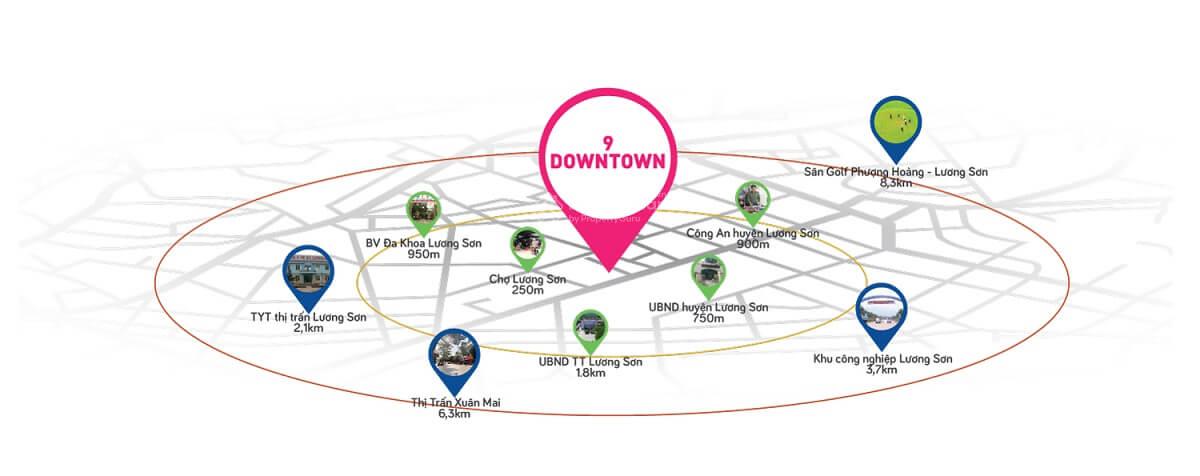 Bán 2 lô liền kề duy nhất tại 9 DownTown Lương Sơn vị trí trung tâm, giá cực tốt chỉ 27tr/m2 Bán 2 lô liền kề duy nhất tại 9 DownTown Lương Sơn vị trí trung tâm, giá cực tốt chỉ 27tr/m2