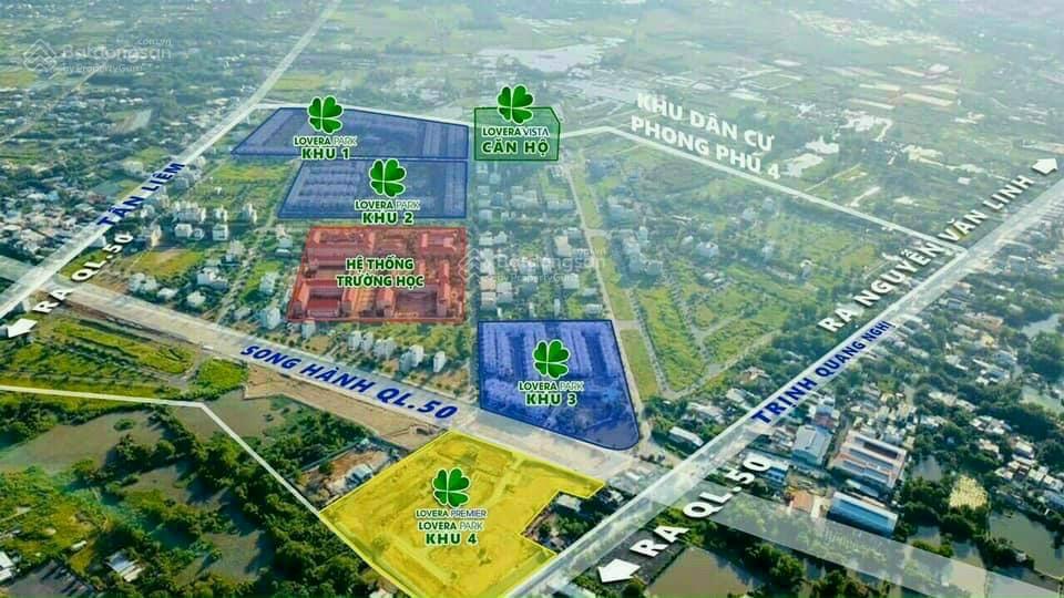 Bán đất nền khu Lovera Park, Khang Điền Bình Chánh. Giá chỉ 5,4 tỷ/100 m2