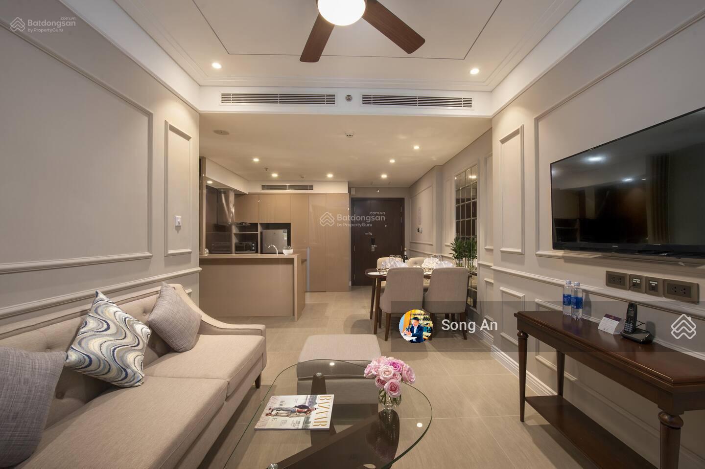 Chủ bán lỗ căn hộ biển cao cấp 2PN, 100m2, tầng cao vip 120 Võ Nguyên Giáp, full nội thất Luxury