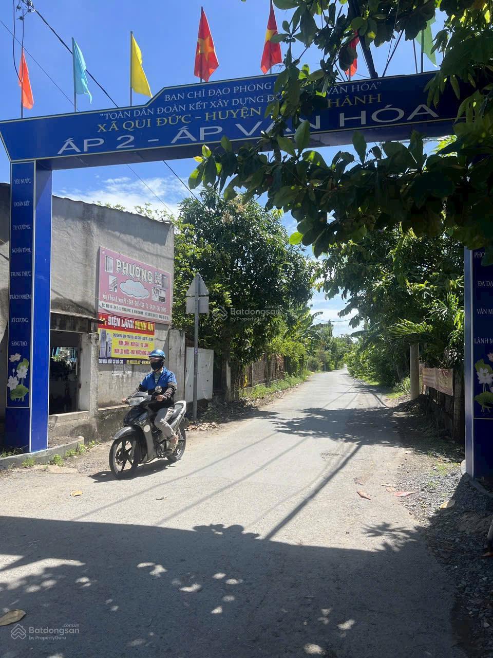 Bán đất thổ cư tại đường Bùi Văn Sự xã Qui Đức Bình Chánh Hồ Chí Minh 3 tỷ 93m2 5x19 thương lượng