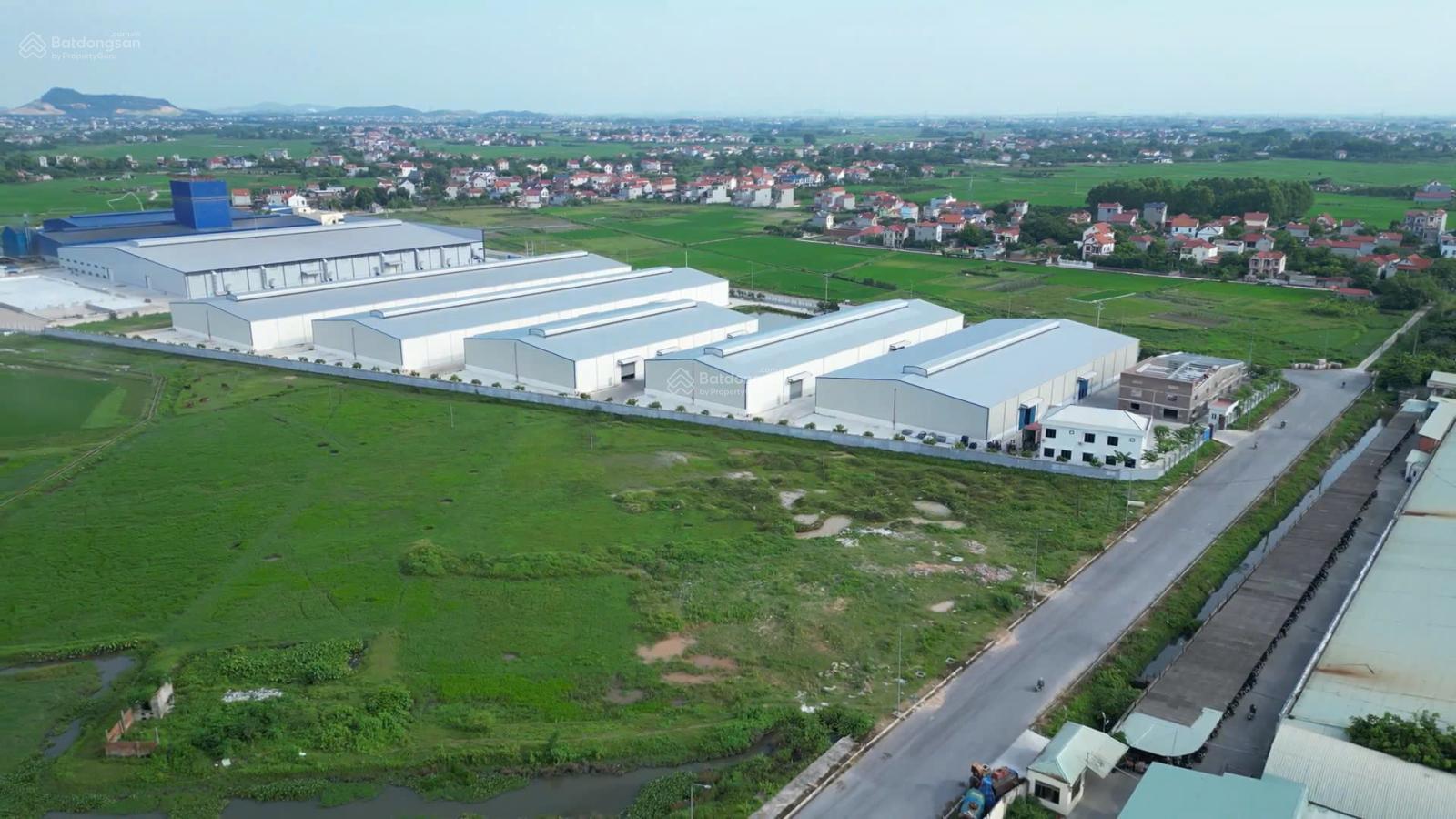 Bán đất công nghiệp diện tích vừa, bàn giao ngay tại CCN Đoan Bái đơn giá tốt nhất