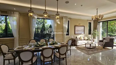 Biệt thự kênh đào 300m2/4PN/4WC. Cách Q7 chỉ 40ph. Đầy đủ trường quốc tế, phòng khám siêu thị