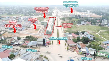 Đất nền trung tâm quảng trường 54ha cách Hà Nội chỉ 6km, Square City - Khu đô thị Quảng Trường