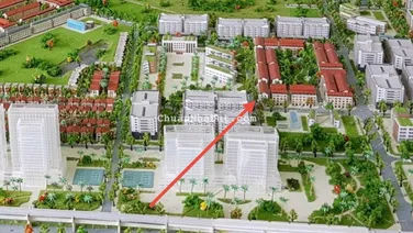 Liền kề góc 81m2 đường 25m view chung cư khu A2.7