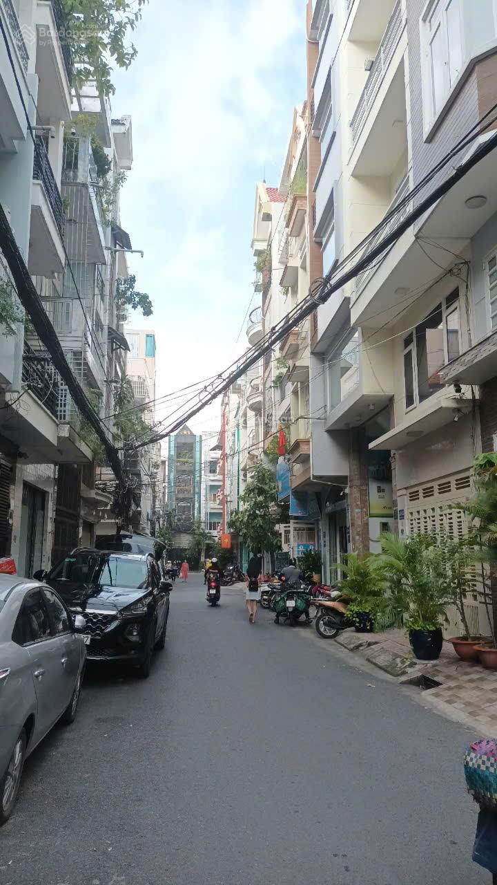 Bán nhà, 5 tầng BTCT, hẻm xe hơi, Cách Mạng Tháng 8, Quận 10, 104m2, nở hậu, thang máy xịn, 15 tỷ