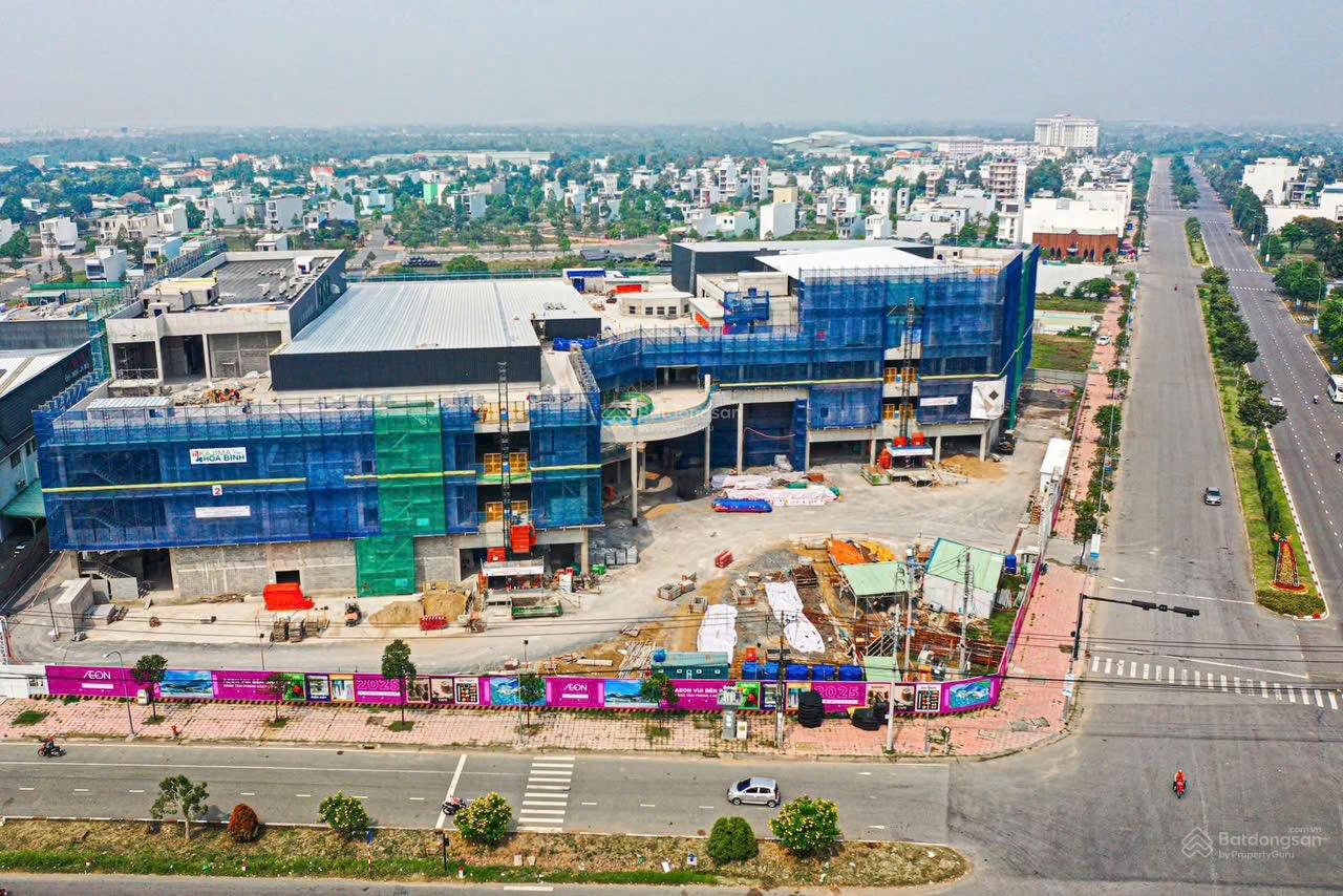 Cần bán lỗ 148,5m2 đất biệt thự gần AEON Tân An. Mặt tiền rộng 17m, giá chỉ 4tỷxx