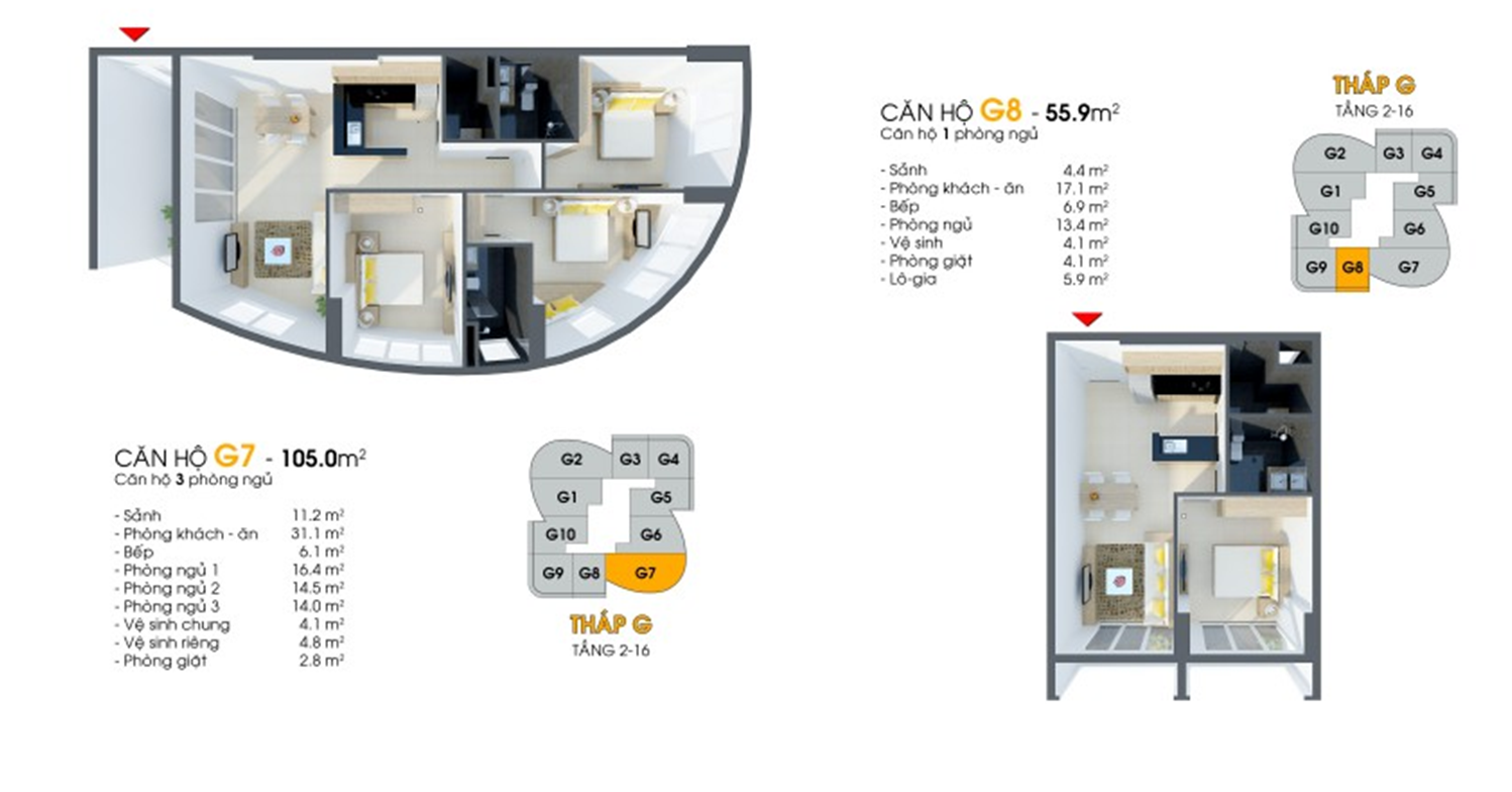 Chính chủ Bán Gấp căn hộ Conic Skyway 2PN2W giá 2.450 tỷ- LH 0979 695 ***