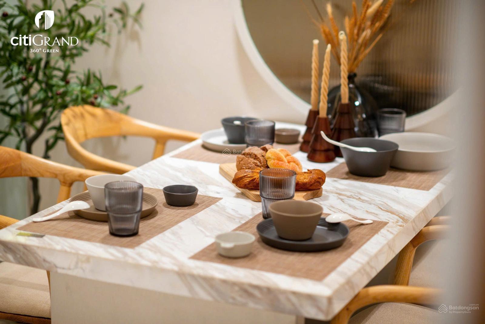 Cần tiền gấp bán CHCC Citi Grand Q2 DT: 54m2 (2PN - 2WC) thanh toán theo tiến độ gần nhận nhà