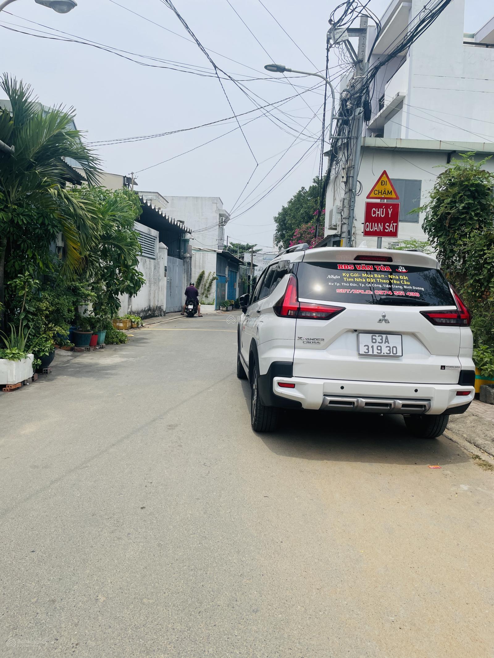 ĐẤT LINH TRUNG 70m2 HẺM XE HƠI GIÁ 4.5 TỶ ( 5x14)