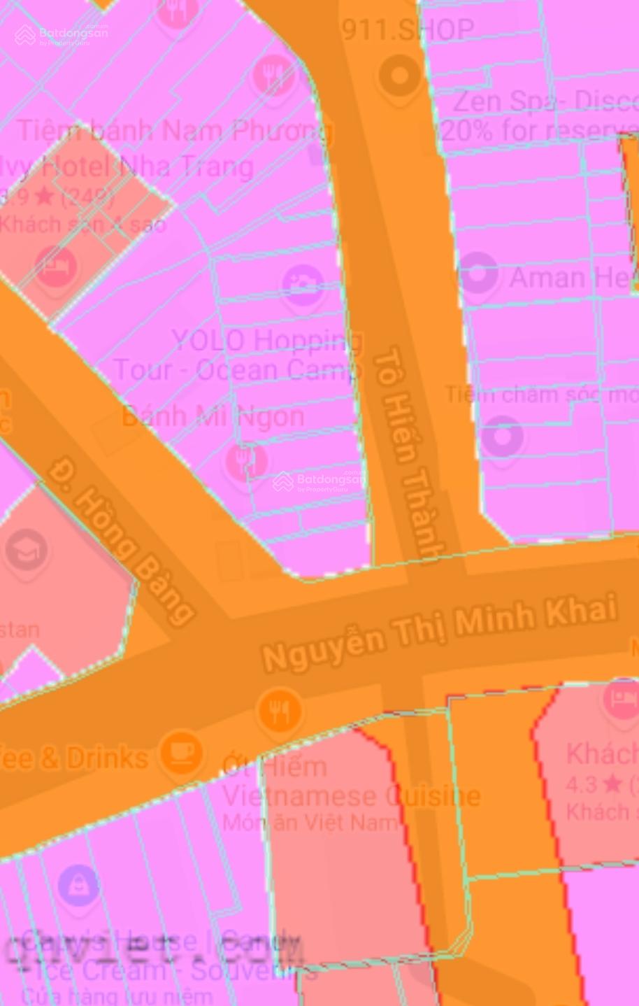 Nhà 2 tầng mặt tiền Tô Hiến Thành * Cách biển Trần Phú: 450m ( Giá : 26 tỷ )