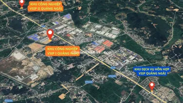 Đầu tư đất Quảng Ngãi, đến ngay VSIP, 1,1 tỷ hướng bắc gần cổng, SHR, đón sóng KCN VSIP1, VSIP 2