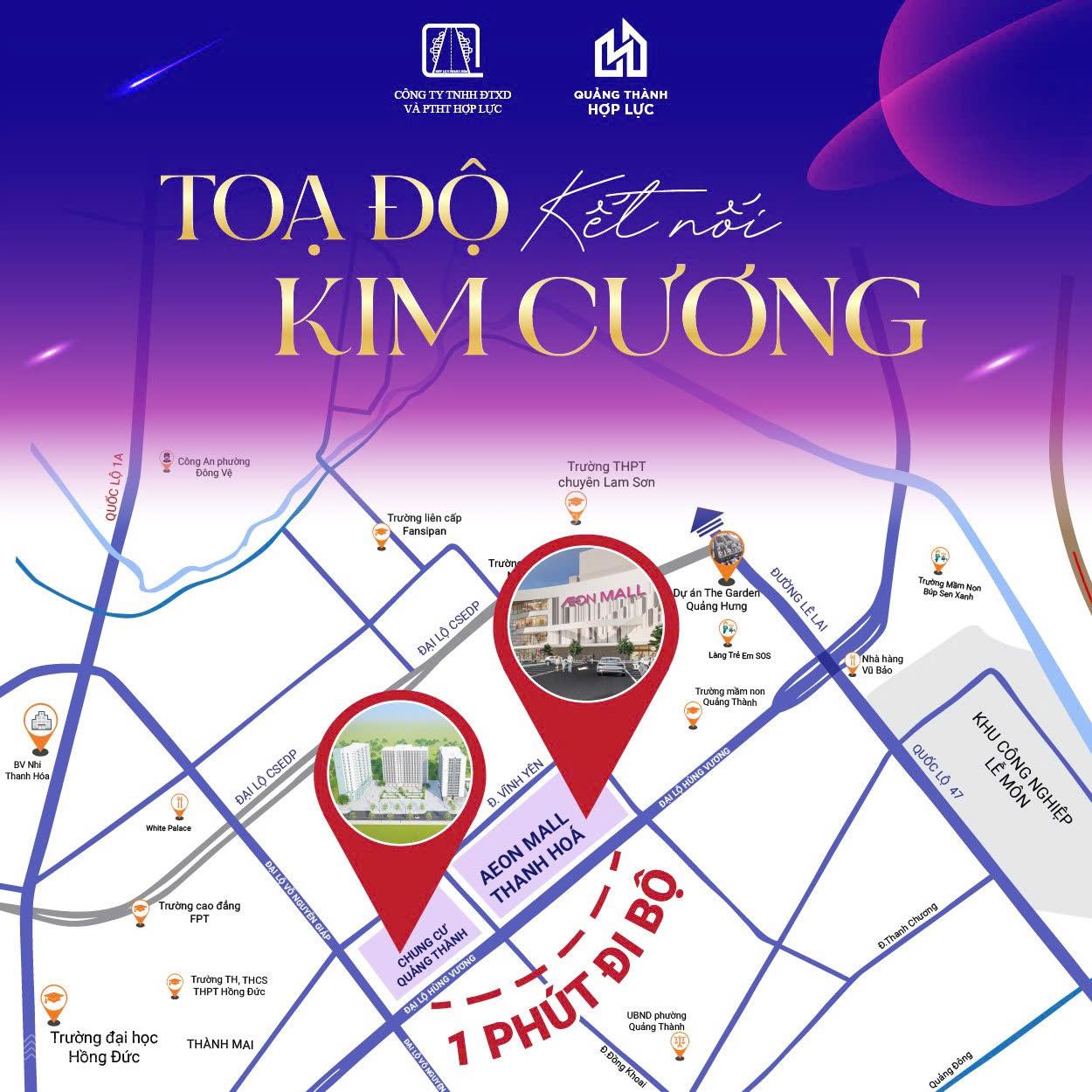 Trung tâm thành phố Thanh Hóa cần bán căn 3 ngủ 2 vệ sinh 2 ban công giá chỉ 1.4 tỷ DT 75m2