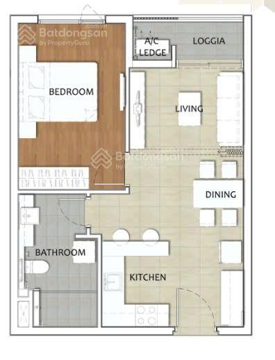 Hàng hiếm cho thuê CC tại Kris Vue, 9,5 triệu VND, 53m2, 1PN + 1WC, NTCB, view thoáng