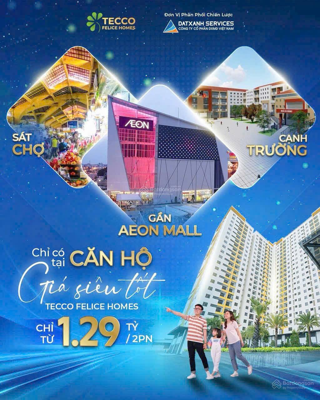 Căn Hộ TECCO FELICE HOME LÊ THỊ TRUNG , 10% KHDMB , 30% ở Ngay chỉ 26tr/m2 nhận SHR HCM