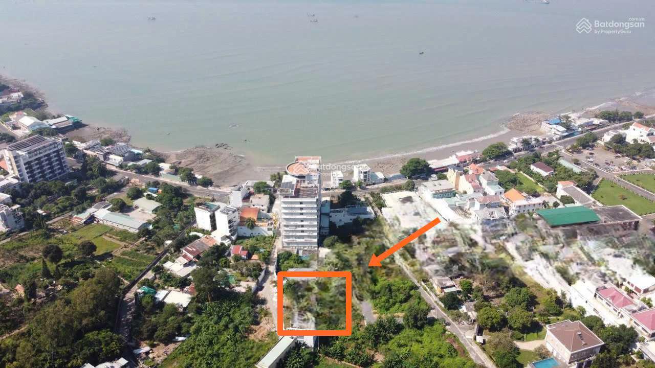 Bán đất biệt thự 520m2 view biển Trần Phú Vũng Tàu (XD 4 tầng) 100% thổ cư - giá chỉ 21.9 tỷ tl