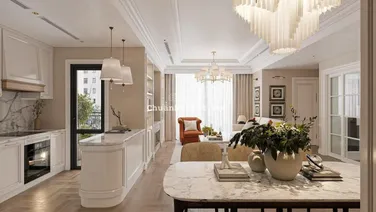 Gia đình bán căn hộ 123m2 (4N 3W) tại GoldSilk Complex. Giá: 7.3 tỷ. Sẵn sổ, full nội thất