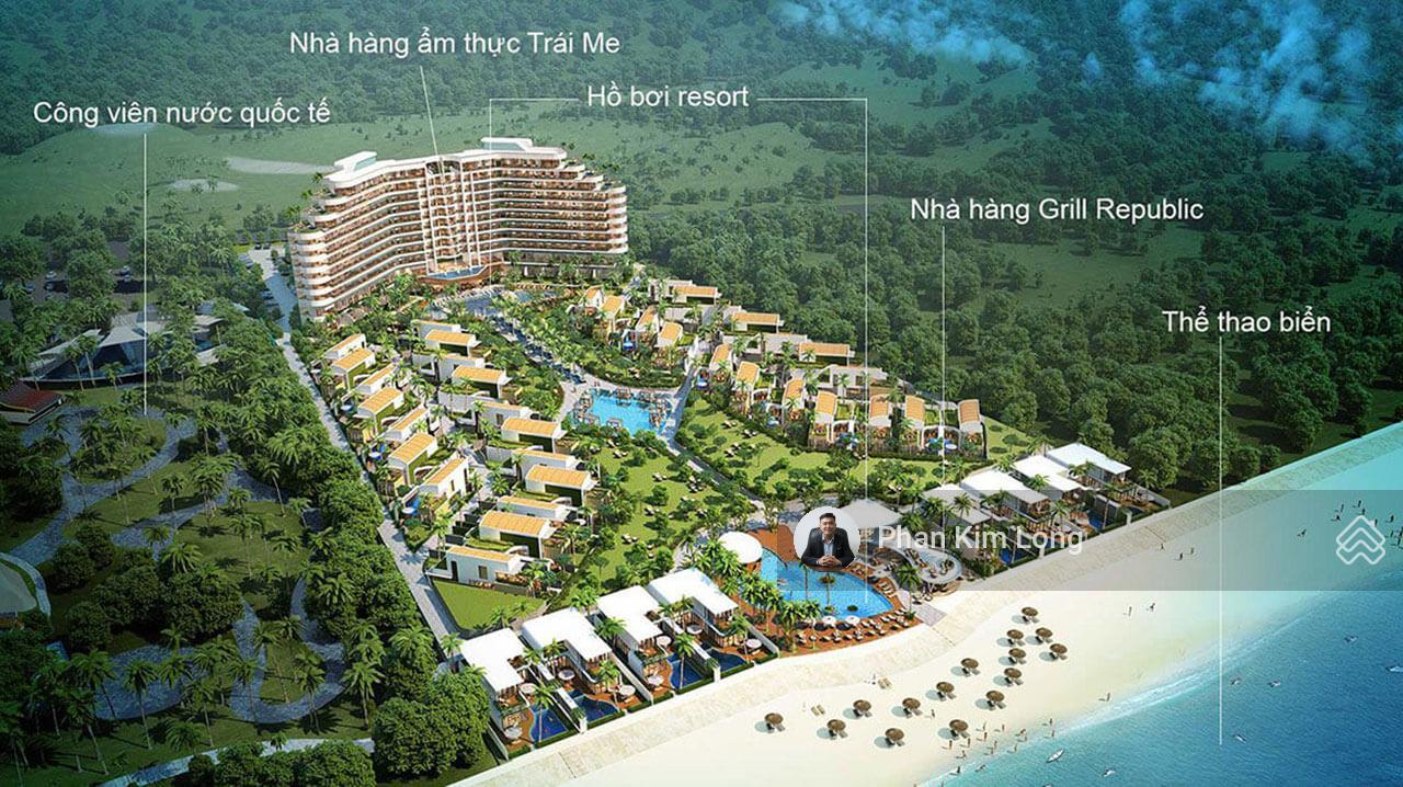 Biệt thự Ixora Hồ Tràm 525m2, view đẹp, chiết khấu cao, cam kết thuê cao trực diện biển Hồ Tràm
