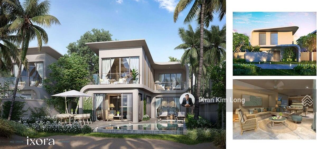 Biệt thự Ixora Hồ Tràm 525m2, view đẹp, chiết khấu cao, cam kết thuê cao trực diện biển Hồ Tràm