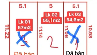 Tài chính chỉ hơn 2tỷ sở hữu ngay đất mặt đường trục chính 2oto tránh Hoàng Trạch Mễ Sở