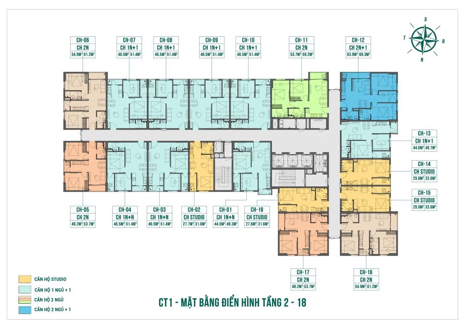 Mở bán chung cư thương mại CT1 Vegahome Việt Yên Bắc Giang
