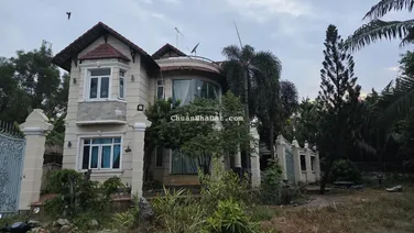 Cho thuê biệt thự view sông khu Villa Thiên Hà, 558 Bình Quới, P28, Bình Thạnh, 25 tr/tháng