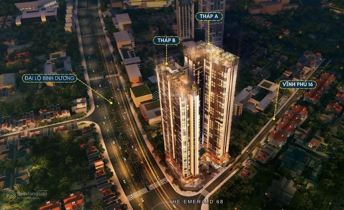 Emerald 68/10 suất chọn căn hoa hậu. Thanh toán 20% 380tr tới khi nhận nhà, chiết khấu 10%