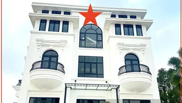Biệt thự có hầm, DT 266,8m2, sau nhà là công viên, vị trí đẹp nhất Louis City Hoàng Mai 0982 801 ***