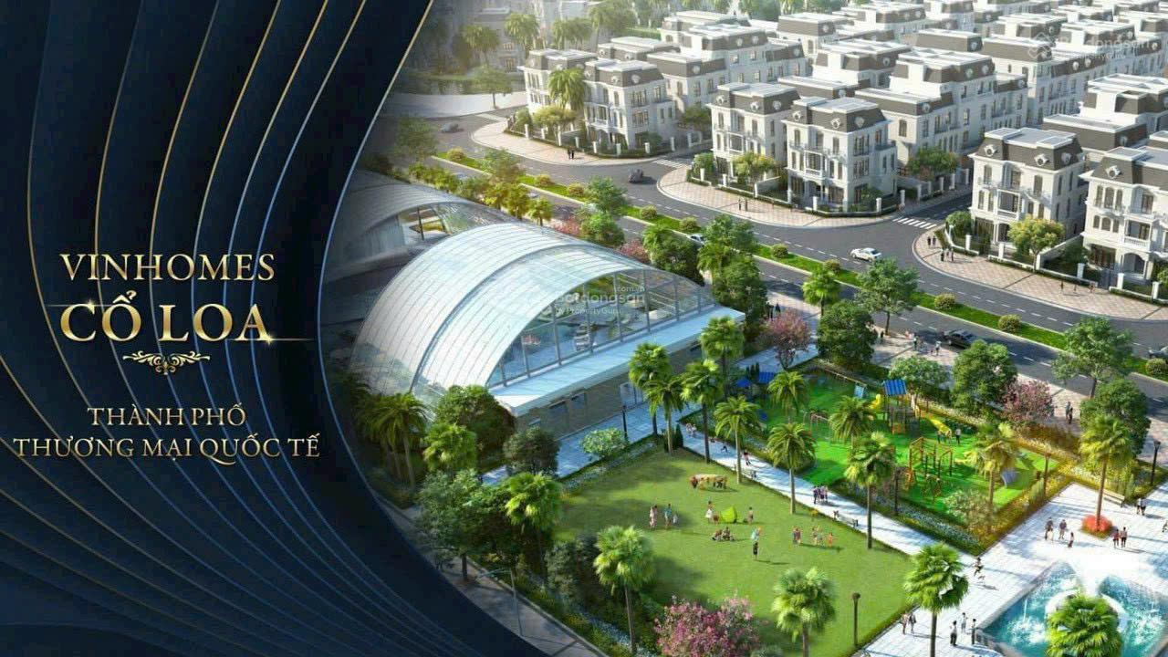 Biệt thự đơn lập góc vip nhất mặt hồ - hàng độc bản tại Vinhomes Global Gate Cổ Loa