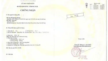 Chính chủ (không phải môi giới) bán 150m2 (2 mặt đường) gần khu công nghiệp tại Kim Bảng, Hà Nam