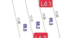 Bán lô đất gần trục chính, ủy ban Vĩnh Lộc, Thư Phú 68.3m2 - 36 triệu/m2