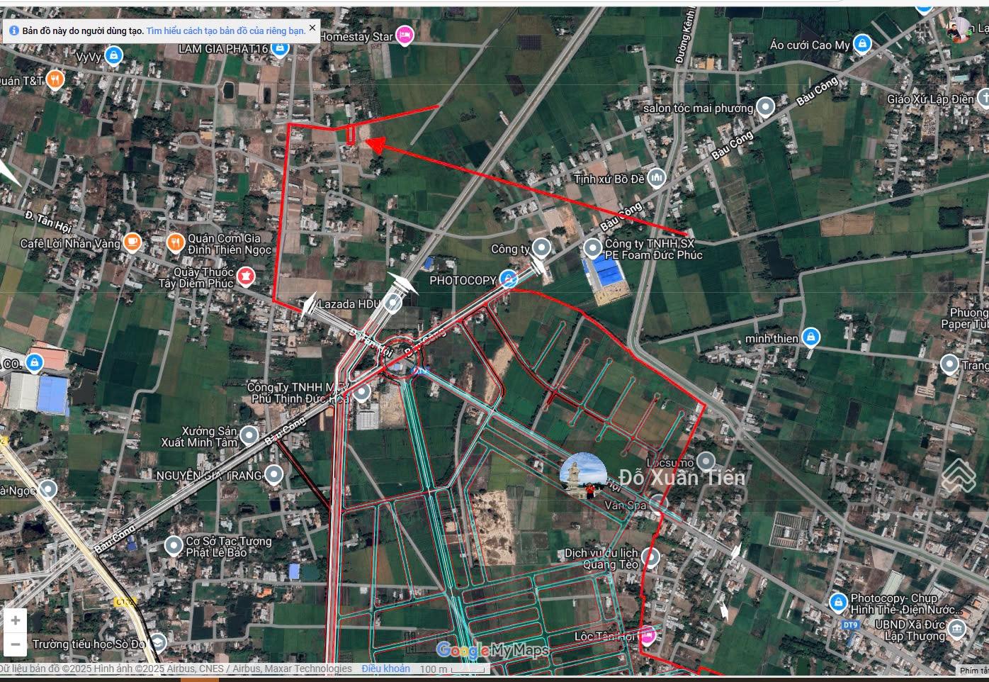 Bán gấp lô đất 330m2 sát Vinhomes Hậu Nghĩa, giá chỉ 1tỷ4, thổ cư, sổ sẵn công chứng Bán gấp lô đất 330m2 sát Vinhomes Hậu Nghĩa, giá chỉ 1tỷ4, thổ cư, sổ sẵn công chứng