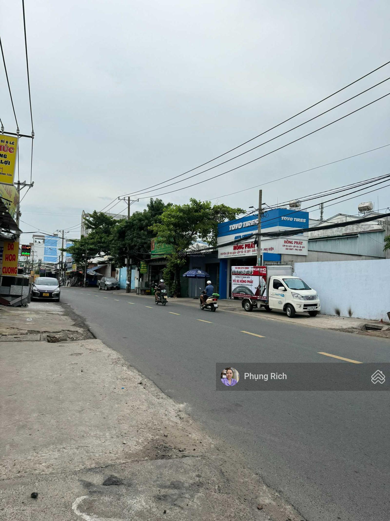 Bán 709m2 mặt tiền kinh doanh đường Bình Long, 16mx52m, giá 105 tỷ, P. Phú Thạnh, Quận Tân Phú