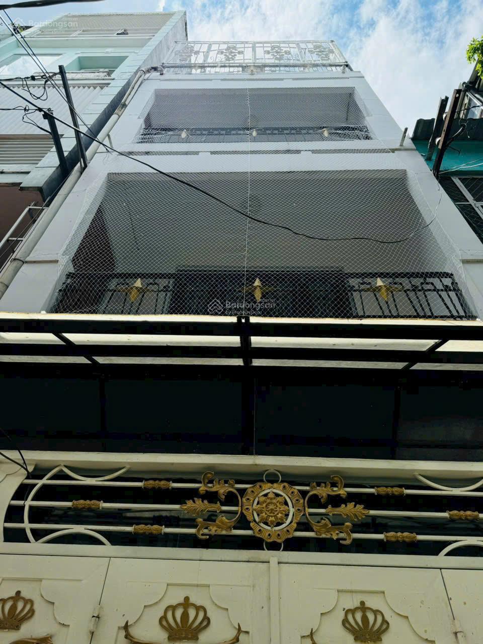 Hẻm 4M Cư Xá Đô Thành Q3 ( 3.2m x 11m ), 4 Tầng Đúc. Giá 8.2 Tỷ TL