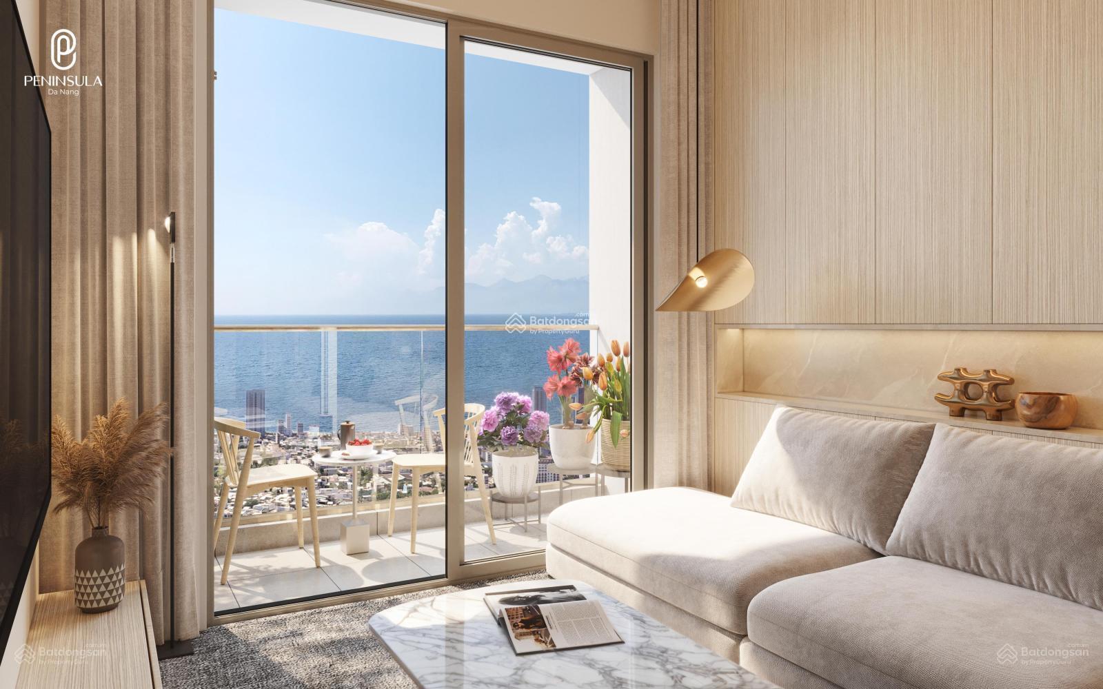 Bán căn hộ 2PN tầng cao view trực diện sông Hàn, pháo hoa cực đỉnh, cho thuê 25tr/ tháng - gốc CĐT