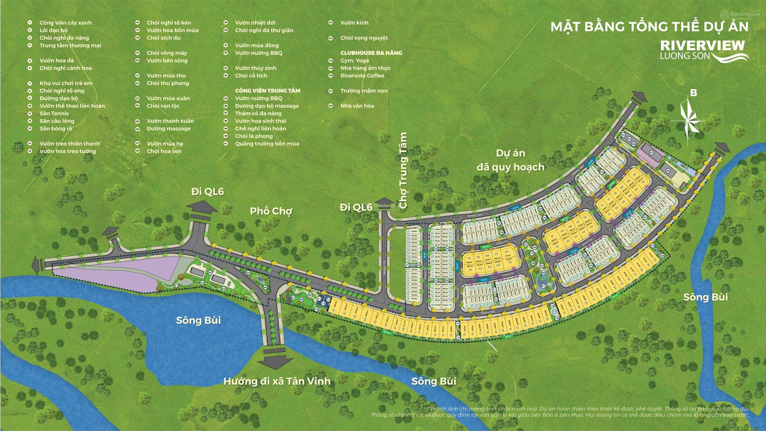 Chính chủ bán đất siêu đẹp tại Dự án Riverview Lương Sơn. 0912 033 *** (Phương)