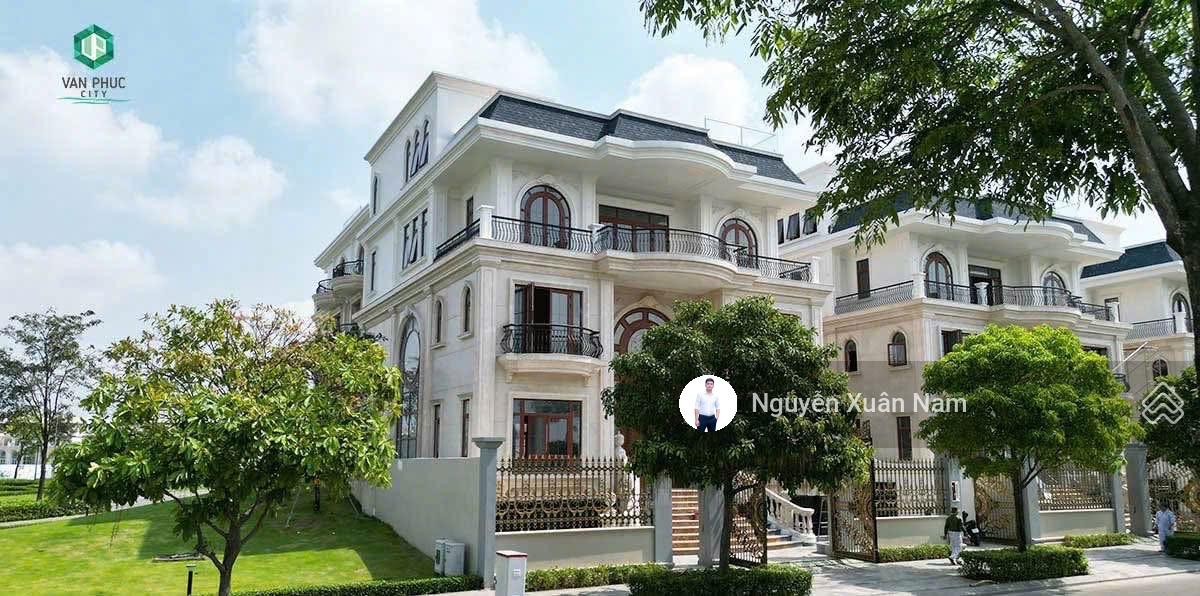 Bán căn góc dinh thự Mansion 20 x 23 mặt sông khu đô thị Vạn Phúc City