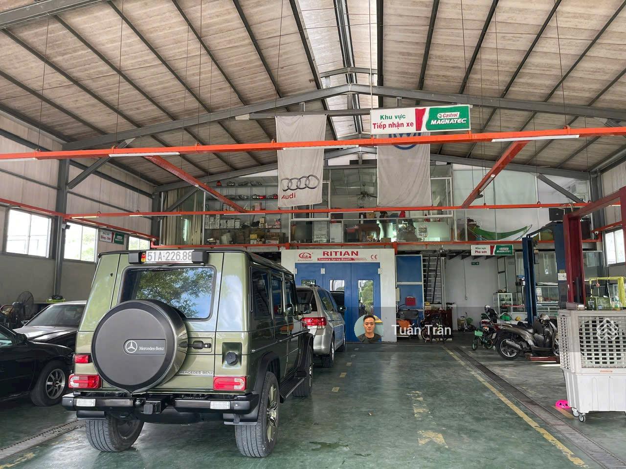 CHO THUÊ KHO XƯỞNG TẠI THẠNH MỸ LỢI. DT 500M2. TRỆT 400M2. LỬNG 100M2. PHÙ HỢP KHO HÀNG, GARAGER..