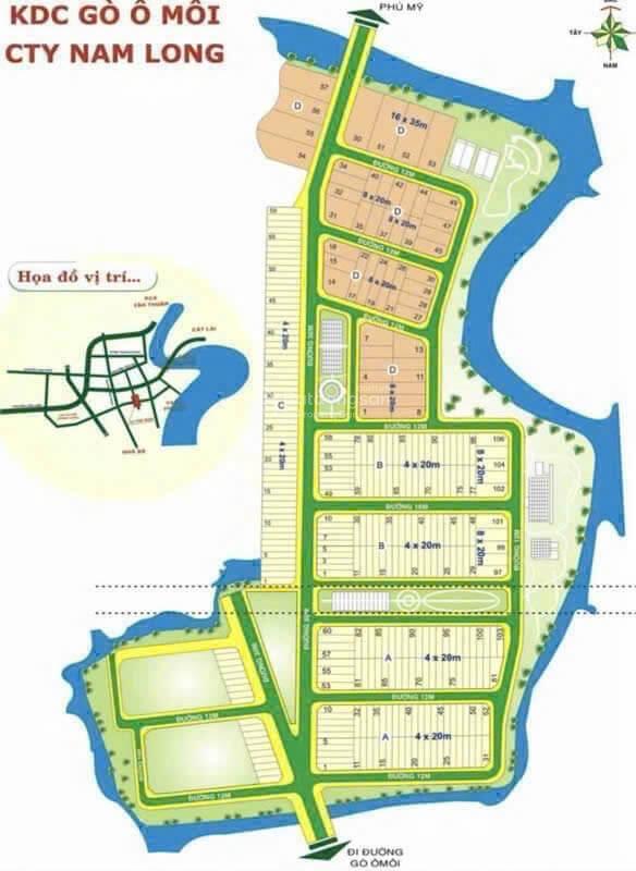 Hiếm! Lô góc 2MT view sông diện tích 8x20m sổ hồng riêng KDC Nam Long Q7 18 tỷ