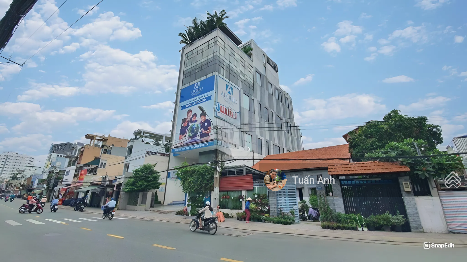 Hot ! Bán Tòa nhà MT Lê Quang Định, Bình Thạnh DT: 8x44m hầm 8 tầng, HĐT 215tr/tháng_Gía 75 tỷ