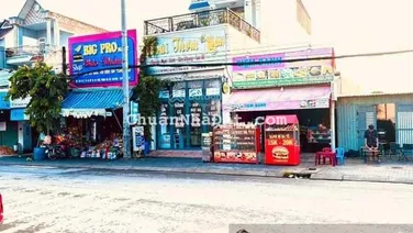 Nhà 1 trệt 2 lầu 1 lửng mặt tiền Lê Thị Trung An Phú TP Thuận An Bình Dương