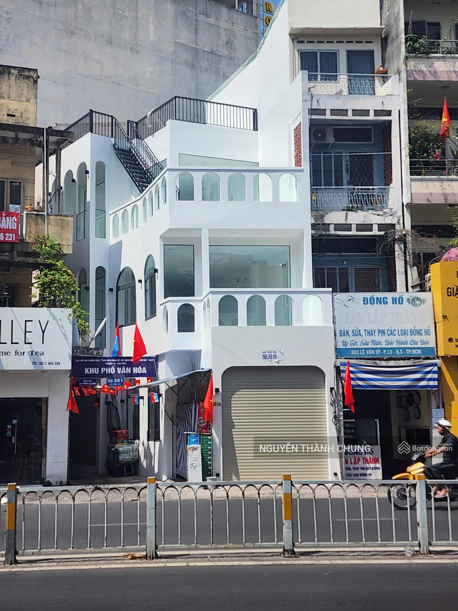 Bán nhà góc 2 mặt tiền Lê Văn Sỹ Q.3, nở hậu có HĐ thuê 60tr/th, giá chỉ 19 tỷ