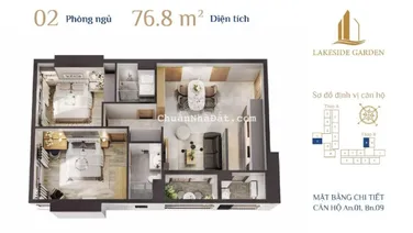 Hot: Siêu phẩm 2PN view hồ Phương Lưu tuyệt đẹp, chiết khấu lên tới 5% + chuyến du lịch Đài 40tr
