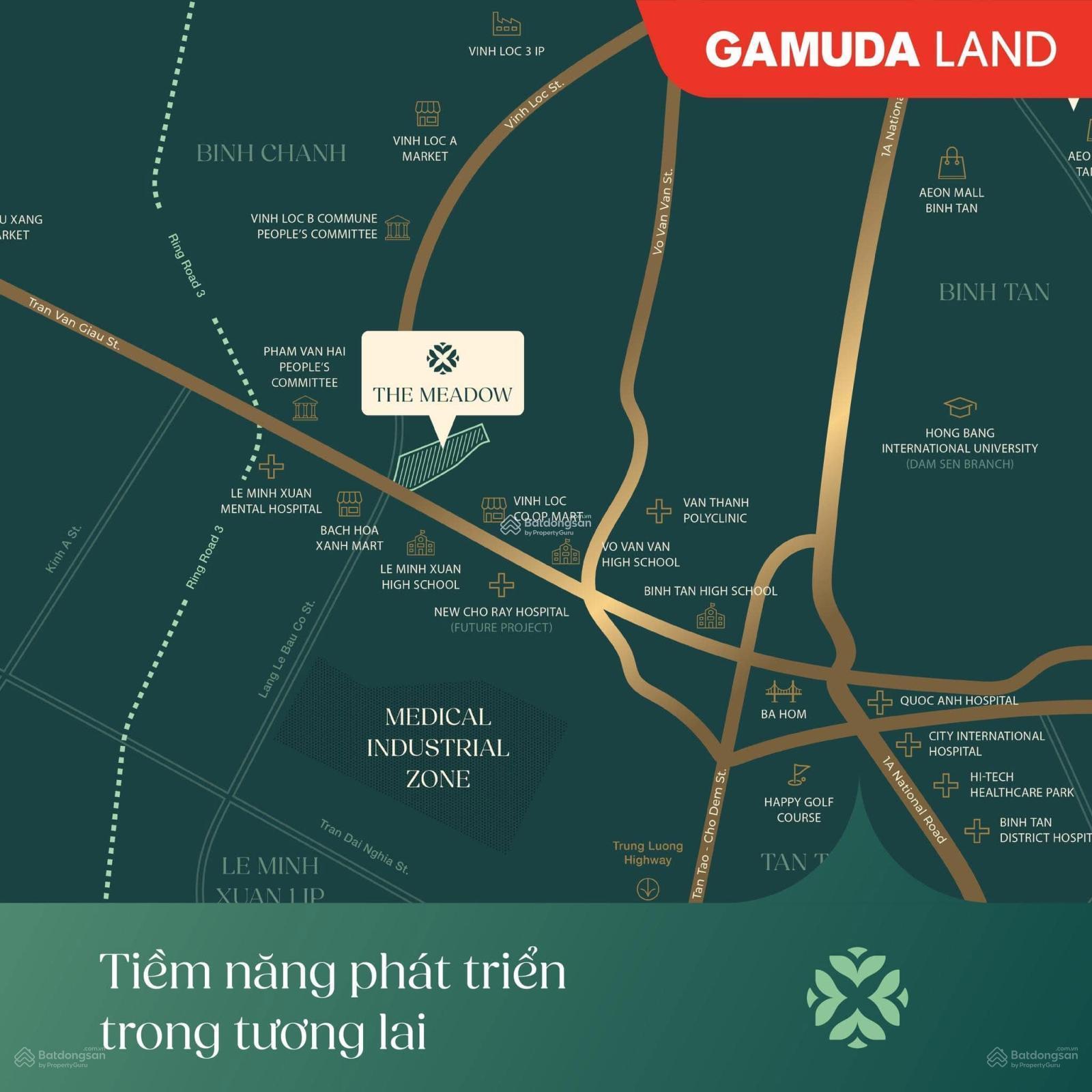 Bán gấp biệt thự tại The Meadow Bình Chánh, 86 triệu / m2, 105 m2, 4PN, 3WC Bán gấp biệt thự tại The Meadow Bình Chánh, 86 triệu / m2, 105 m2, 4PN, 3WC