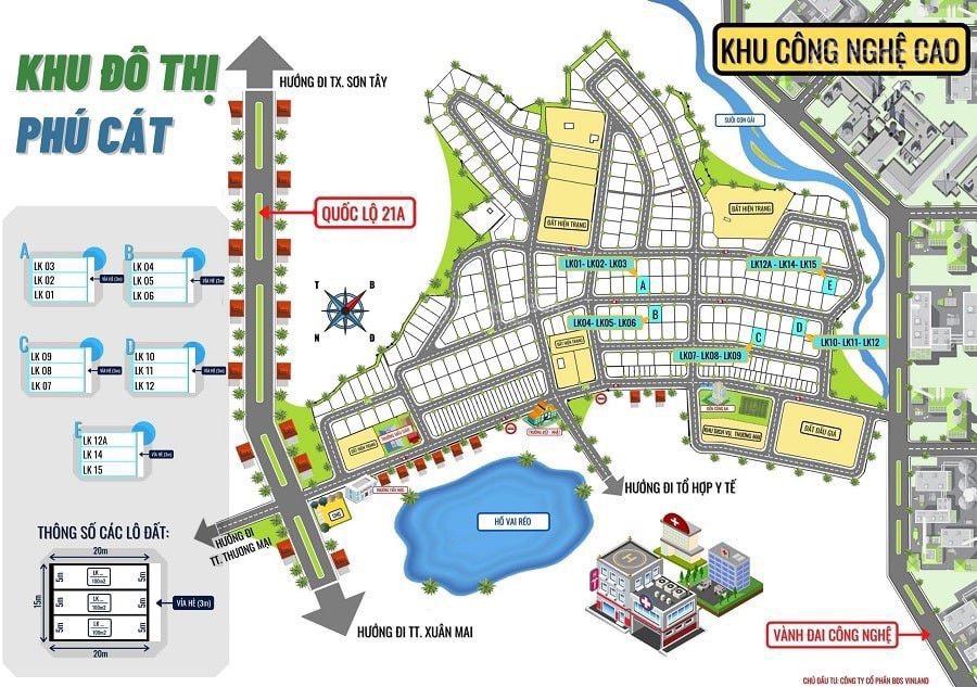 Bán đất Tái định cư Vai Réo, Phú Cát, Quốc Oai, Hà Nội, 35triệu/m,giá đầu tư, cơ hội tăng giá cao