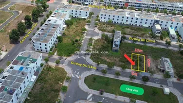 Bán 2 lô liền kề đối diện công viên khu đô thị Bàu Xéo giá 1.850 tỷ/lô