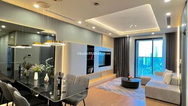 Cho thuê căn góc, 3PN, 130m2, full đồ tại Golden Park - 25tr. LH: 0899 511 ***