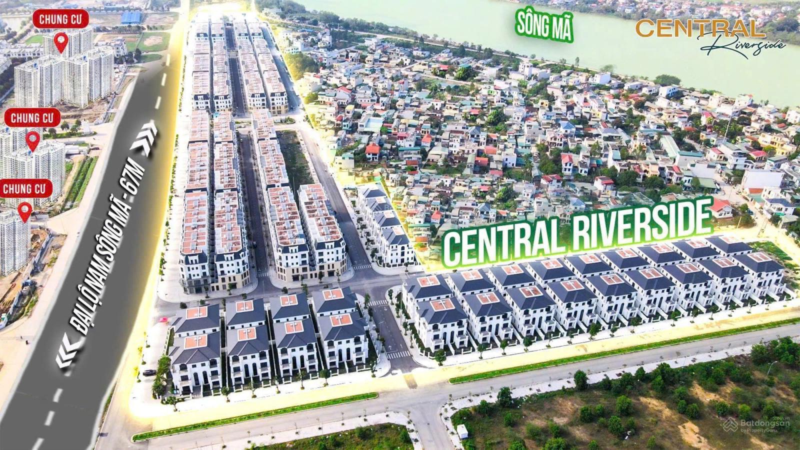 Suất mua ưu đãi tặng ngay 100tr- 300tr mua dự án Central Riverside Thanh Hóa đối diện Vinhome T.Hóa