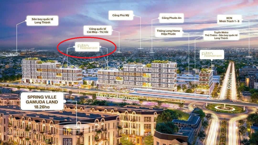 Đầu tư căn hộ Fiato - hướng về sân bay - Liền Kề Sài Gòn - Đối diện Dự Án Gamuda.