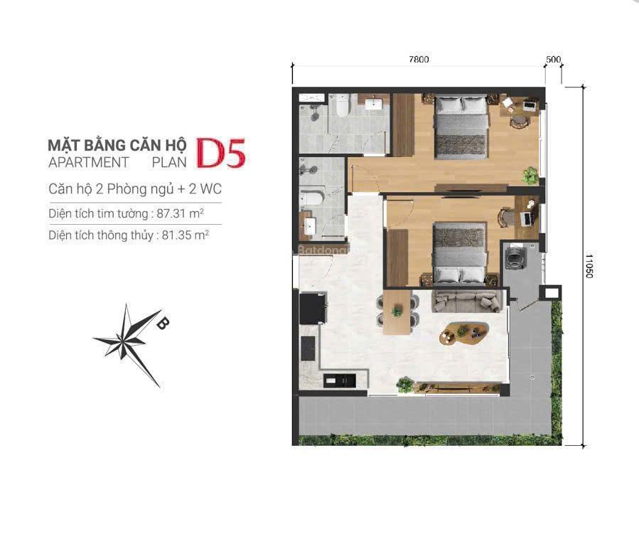 Căn hộ sân vườn Thủ Đức - 46tr/m2 - chính thức nhận booking - GD1 - mua trực tiếp từ CĐT